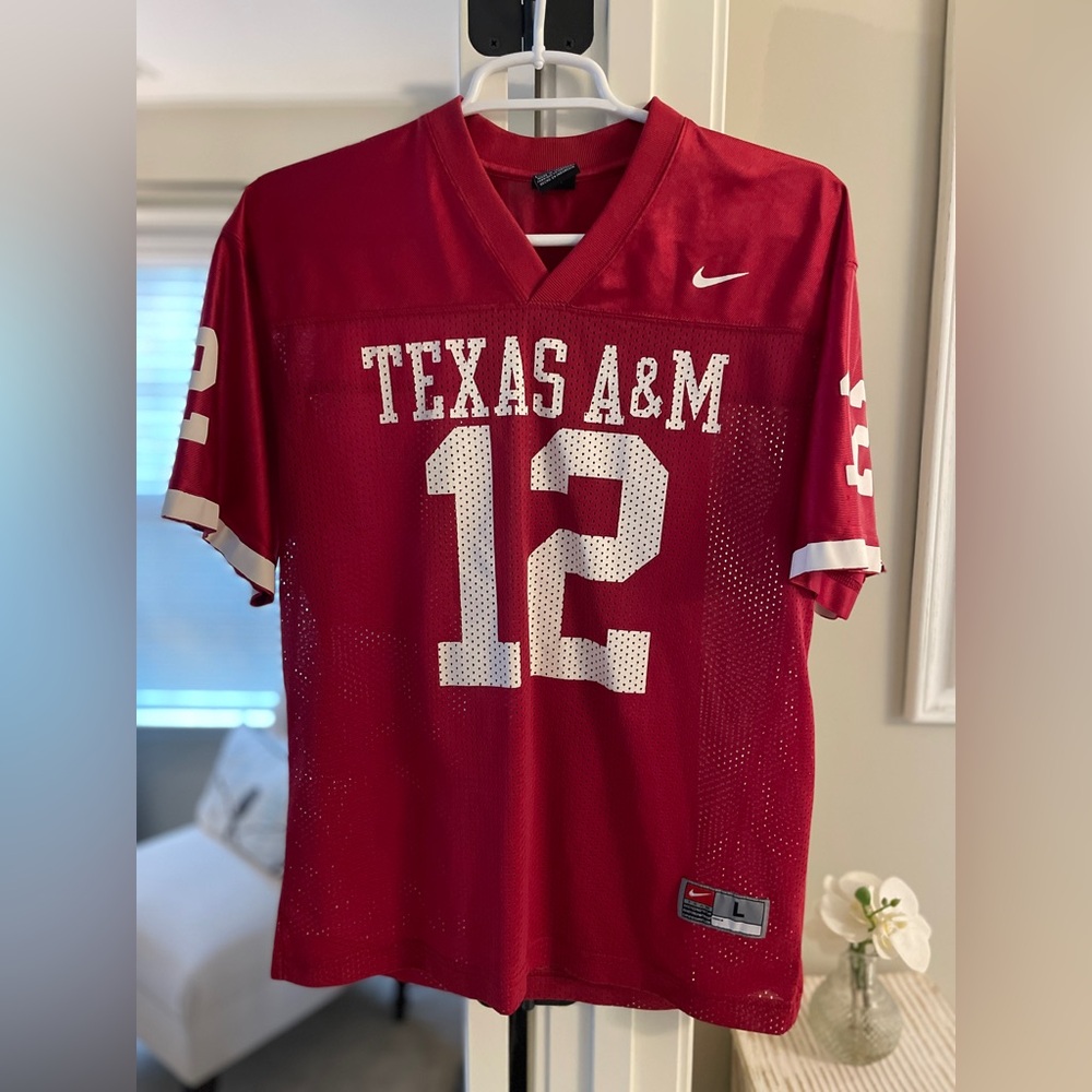 Nike Texas A&M #12 Football Jersey - Youth Large (12-14)